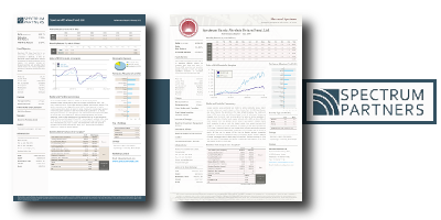 Spectrum Partners - Fund Factsheets