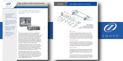 Zhone product factsheets